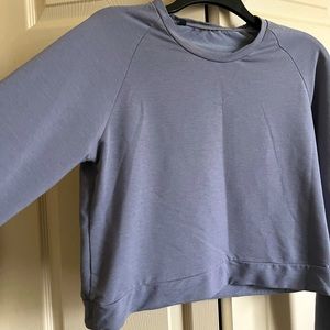 Cropped Gym Shark Pullover